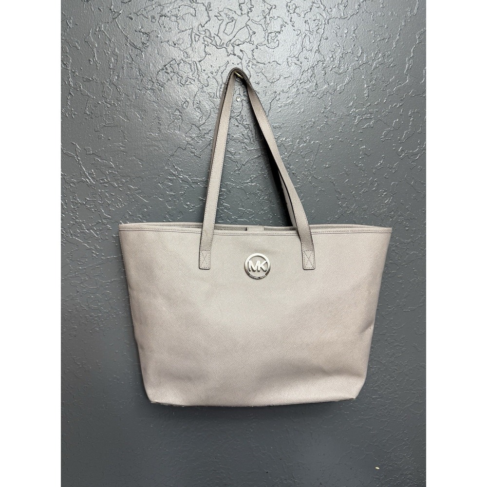 Michael Kors Jet Set Gray Travel Tote Bag